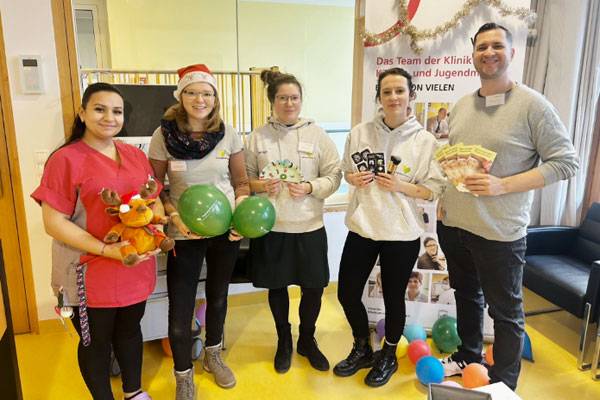 Kinderstation Friedrichshain Weihnachtsaktion