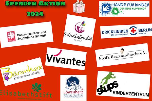 Deutschlandweite Großspenden