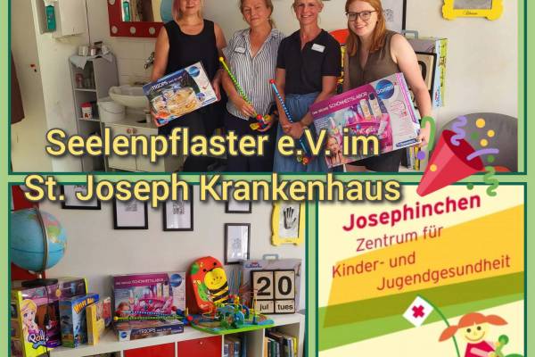 Spendenübergabe im St. Joseph Krankenhaus Berlin-Tempelhof