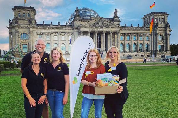 Seelenpflaster zu Gast bei bei „Stark machen gegen Kinderkrebs“