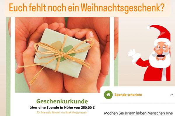 Eine Seelenpflaster Spende verschenken